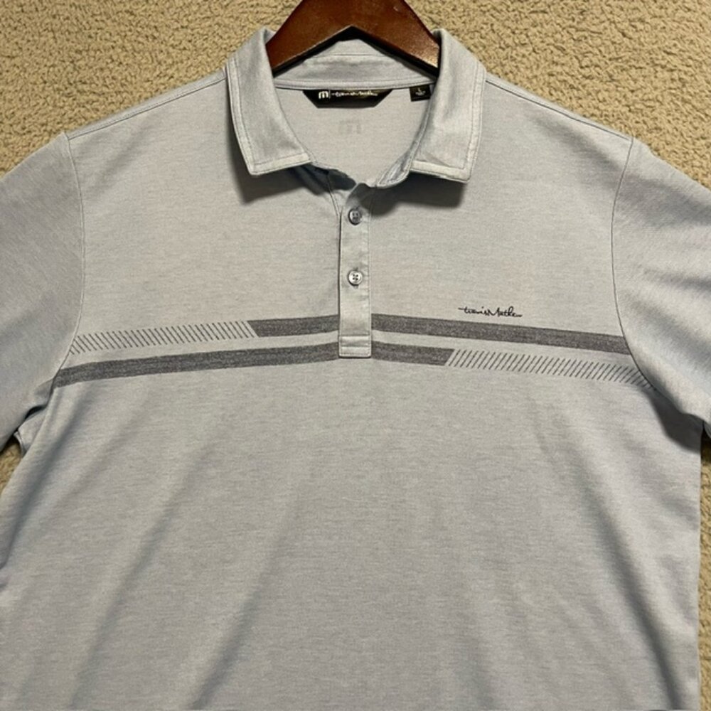 Travis Mathew Sandler Golf Polo Mens L Large Short Sleeve Performance Stylish - Picture 2 of 16